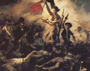 Eugene Delacroix Liberty Leading the People(28 th July 1830) (mk09) Spain oil painting reproduction